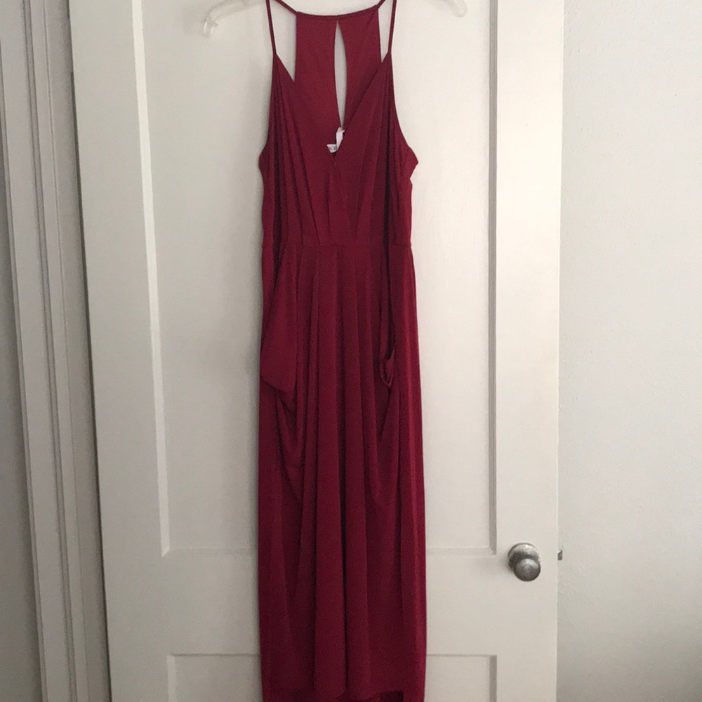Bcbg mid length dress with pockets